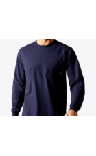 Ariat Flame Resistant Pima Stretch Work T-Shirt Long Sleeve C10053030 - ht Ariat Flame Resistant Pima Stretch Work T-Shirt Long Sleeve C10053030 - ht