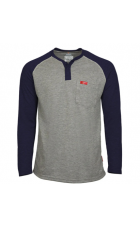 LAPCO Flame Resistant Raglan Henley T-Shirt CFRT-RHP