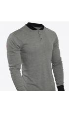 DriFire TECGEN FR Long Sleeve Henley CC541NGEBSLS - ht