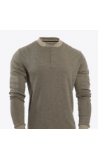 DriFire TECGEN FR Long Sleeve Henley CC541NTNBSLS - ht