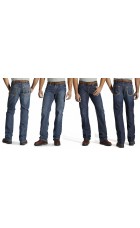 Ariat Flame Resistant M4 Low Rise Boot Cut Leg Jean with fashion stitching C10016173CL 