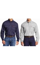 Ariat Flame Resistant Solid Long Sleeve Vent Shirt C10019062N 