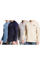 Ariat Flame Resistant Long Sleeve Air Henley C10022597N 