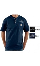 Carhartt 100% Cotton, Short Sleeve Pocket Henley CK84 ht